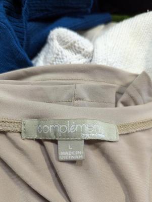 Assortment Brands Of Clothing Sizes Large To Extra Large