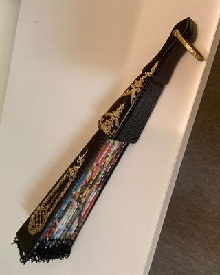 Vintage Souvenir Pennant and Fan