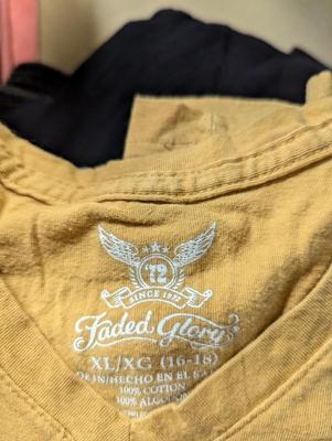 Various Brands Of Clothing Various Sizes
