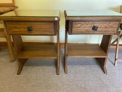 MCM RANCH OAK End Tables