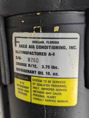 Delco AC Compressor D38 6556406