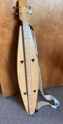 Four String Dulcimer with Stand and Case