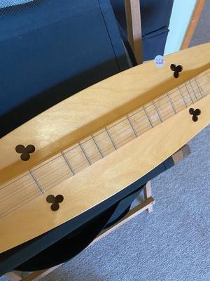Four String Dulcimer with Stand and Case