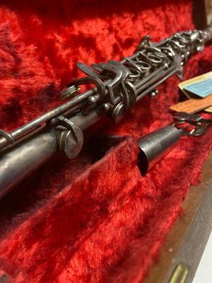 Vintage Hanger Bros Clarinet and Case