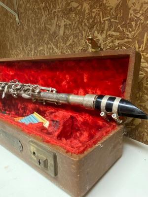 Vintage Hanger Bros Clarinet and Case