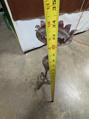 Wrought Iron Candle Holder
