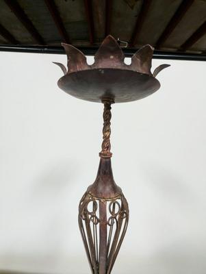 Wrought Iron Candle Holder