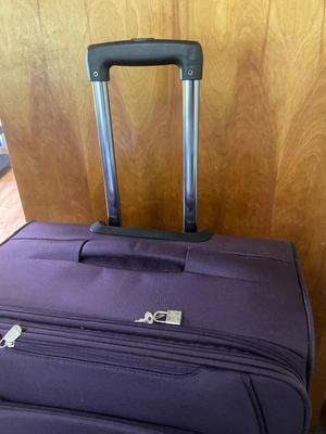 Large Expandable Rolling Suitcase
