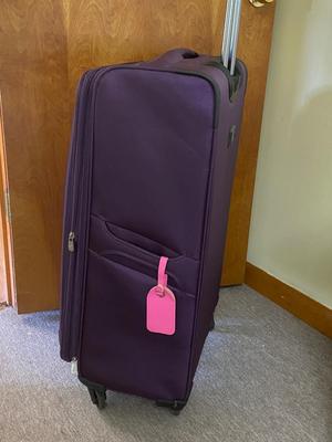 Large Expandable Rolling Suitcase