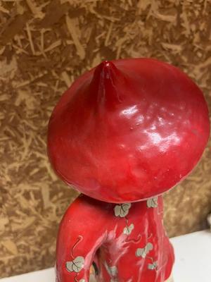 Vintage Rock O’Stone Handpainted Asian Ceramic Figurines