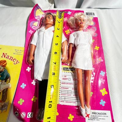 Vintage Nurse Dolls & Nurse Nancy Children's Book