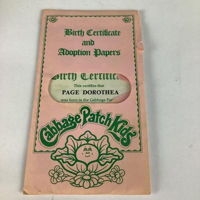 562 Vintage 1984 Cabbage Patch Kid Preemie Dolls