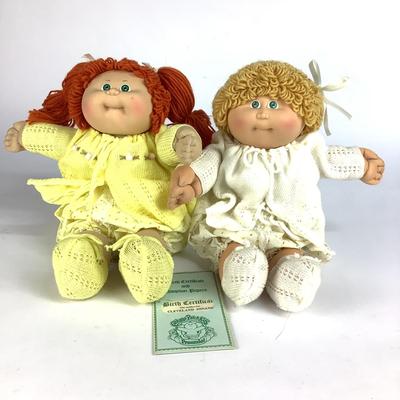 565 Vintage 1984-85 Cabbage Patch Kid Dolls