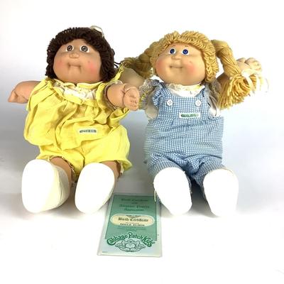 566 Vintage 1983 Cabbage Patch Kid Dolls