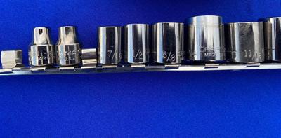 Magnetic Tool Tray and Craftsman Sockets 3/8” Drive