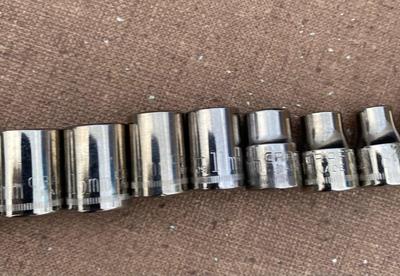 Craftsman Metric Sockets 3/8” drive
