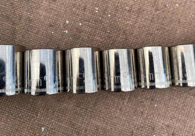 Craftsman Metric Sockets 3/8” drive