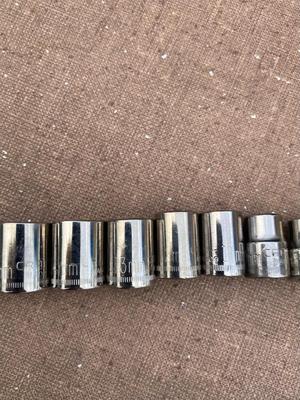 Craftsman Metric Sockets 3/8” drive