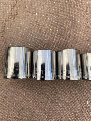 Craftsman Metric Sockets 3/8” drive