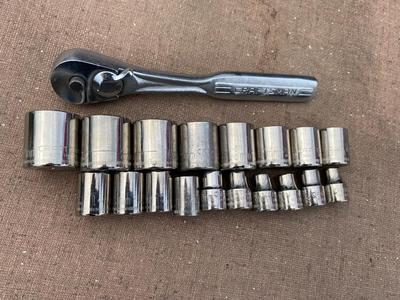 Craftsman Sockets and Ratchet 3/8 Drive