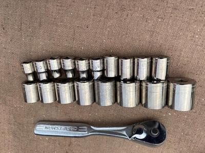 Craftsman Sockets and Ratchet 3/8 Drive