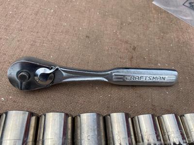 Craftsman Sockets and Ratchet 3/8 Drive