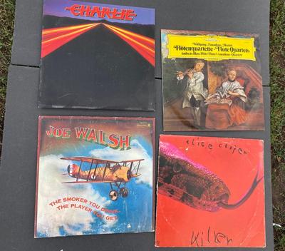 Music on Vinyl! Joe Walsh, Alice Cooper, Charlie. & Classical Music