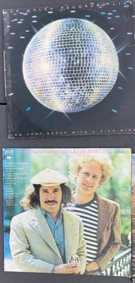 Vinyl Album's**Simon & Garfunkel, George Carlin, Joe Walsh and More