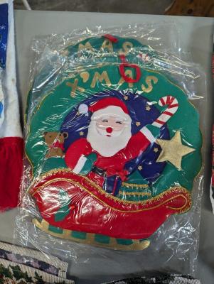 Assortment Of Holiday Decor Runners, Table Cloths & Mats