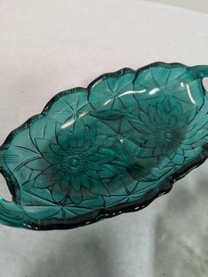 Vintage Anchor Hocking Smokey Dish, Indiana Glass Dishes