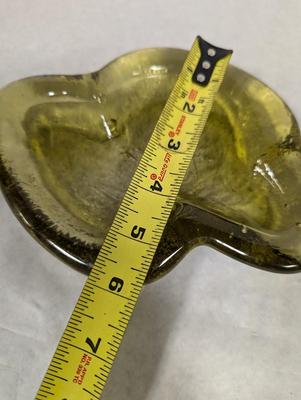 Vintage Possible Blenko Amber Ashtray