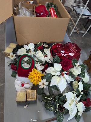 Assortment Of Holiday Decorations