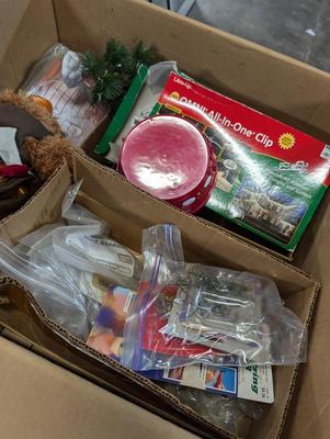Assortment Of Holiday Decorations