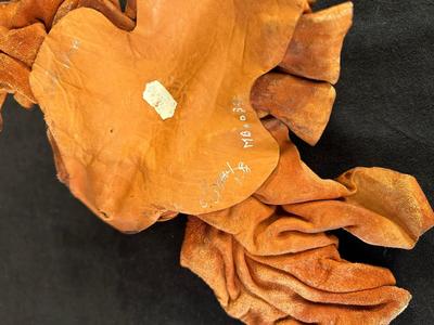 Lot 4. Pair of Leather Wall Sculptures