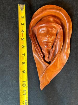 Lot 4.5. Leather Sculpture Wall Hanging