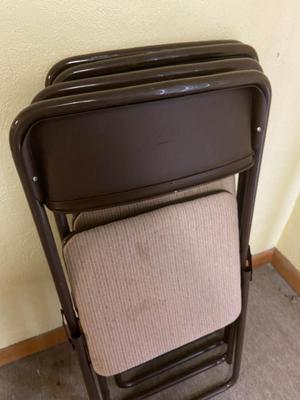 Card Table and Folding Chairs