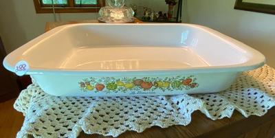 Vintage LIKE NEW "Spice of Life" Corning Ware Lasagna Dish