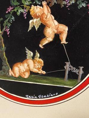 Vintage Lot of Maria Graziano Pompeii Artwork