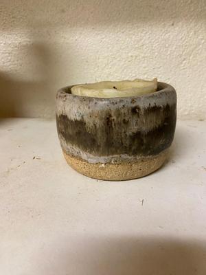 Lot of Pottery Vessels and Straw Yule Goat