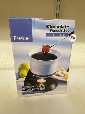 Trudeau Chocolate Fondue Set
