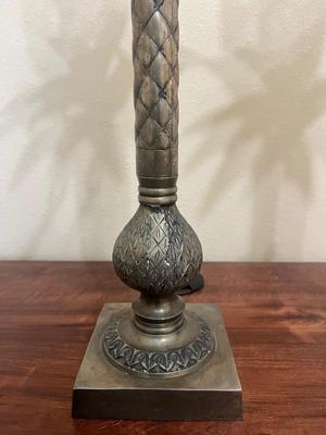 Pair Of Palm Candleholders ~Made India