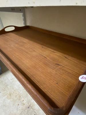 Vintage Collapsible Teak Lap Tray
