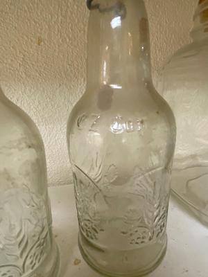 Vintage Glass Jars and Bottles Lot