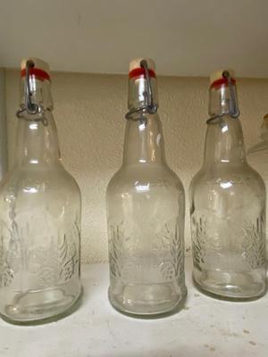 Vintage Glass Jars and Bottles Lot