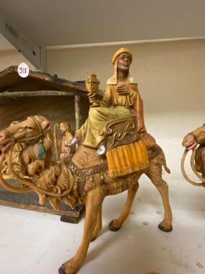 Vintage FONTANINI Nativity Set