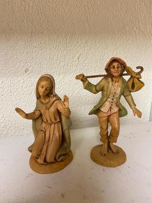 Vintage FONTANINI Nativity Set