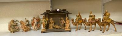 Vintage FONTANINI Nativity Set