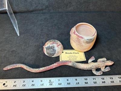 Lot 69. Two SW Raku Pottery Pieces