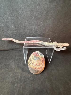 Lot 69. Two SW Raku Pottery Pieces