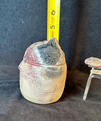 Lot 69. Two SW Raku Pottery Pieces